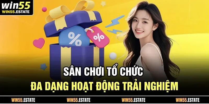 Sân chơi tổ chức đa dạng hoạt động trải nghiệm 